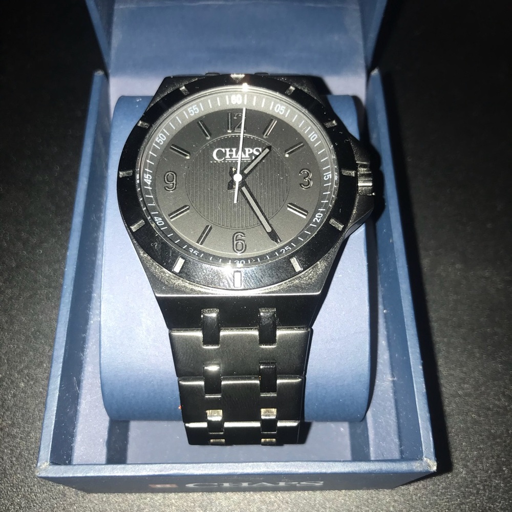 Black men’s Chaps watch